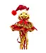 Cayen Collection Red and gold Christmas cat character