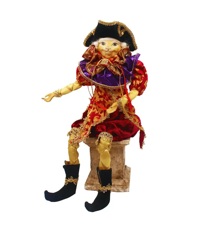 Cayen Collection The Marquis Character with Red velvet court outfit