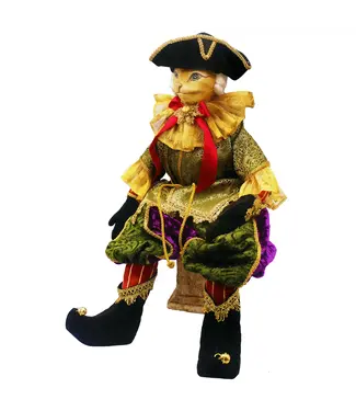 Cayen Collection The Gran Marquis Character with Green velvet court outfit