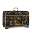 Alfonso Marina Handpainted Manila Small Coffer with Oriental Influence