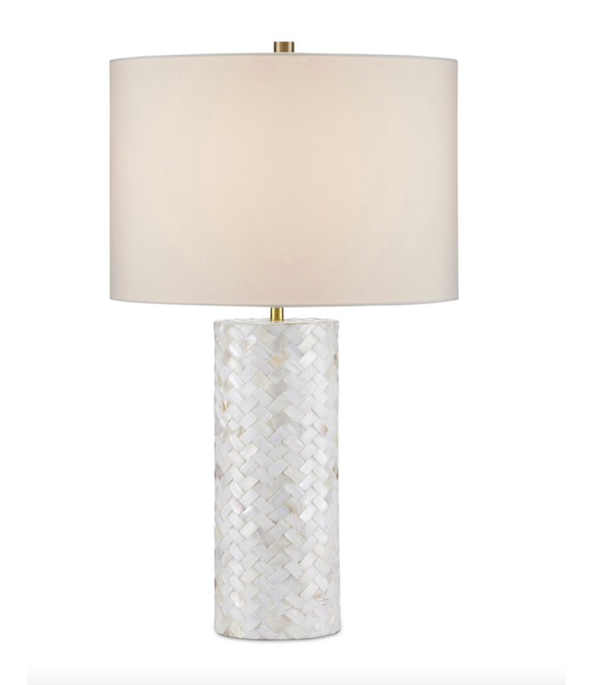 Currey & Co Meraki Mother of Pearl Table Lamp