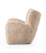 Four Hands Amelie Chair: Beige Shearling