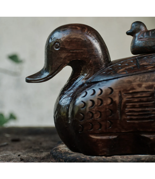 Jan Barboglio Pata Wooden Duck Box