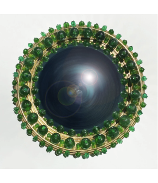 Mark Evans The Muso Emerald Convex Mirror