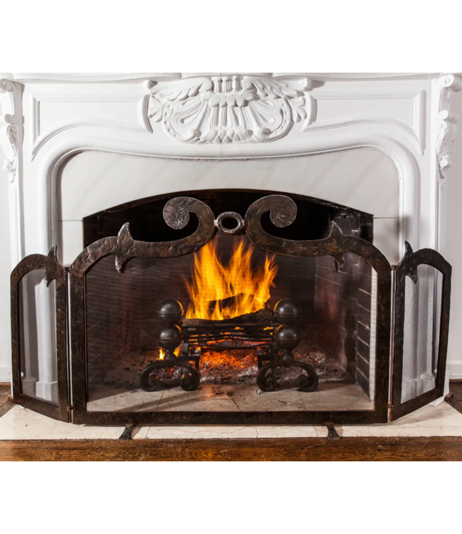 Jan Barboglio Argolla Triple Panel Firescreen