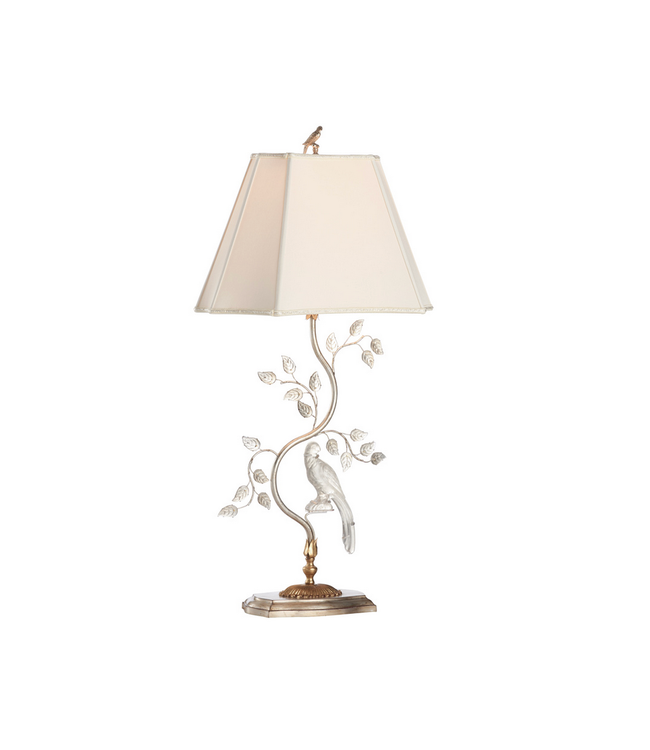 Chelsea House Crystal Bird Lamp - Right