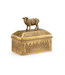 Chelsea House Lamb Brass Box