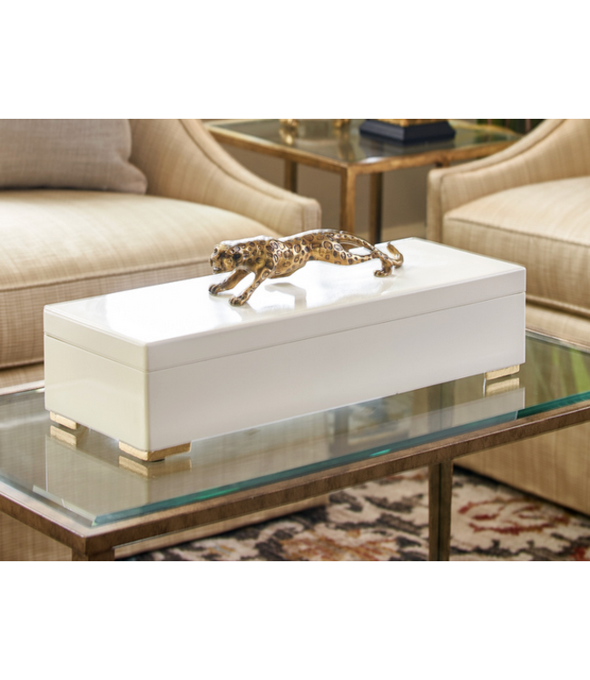 Chelsea House Cheetah Box-Cream