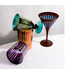 L'Objet Prism Martini Glasses - Assorted (Set of 4)