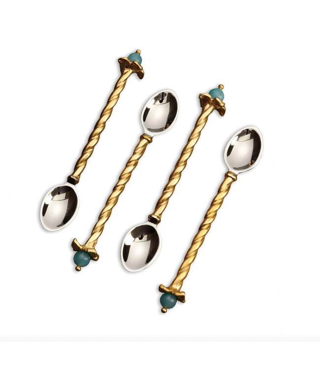 L'Objet Venise Cocktail Spoons - Set of 4