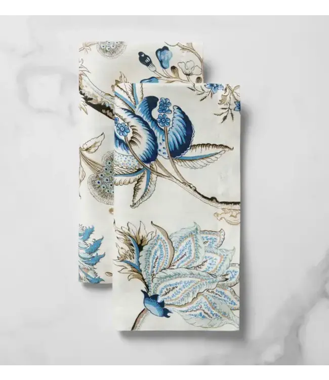SFERRA Pondicherry Dinner Napkins Set of 4  22 x 22