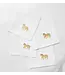 SFERRA Horse Cocktail Napkin (Set of 4)