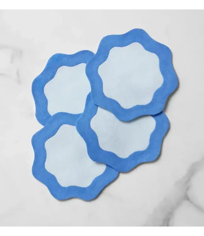 SFERRA Ondulato Cocktail Napkin ( Set of 4)