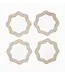 SFERRA Ondulato Cocktail Napkin ( Set of 4)
