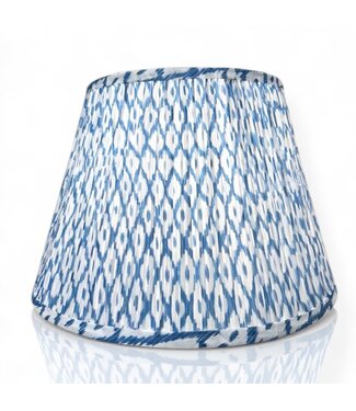 Cayen Collection Dorset Blue and White Print Lampshade 16" - PAIR