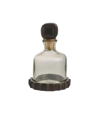 Jan Barboglio Hombre Decanter With Cuadro Stopper Jan Barboglio Hombre Decanter With Cuadro Stopper