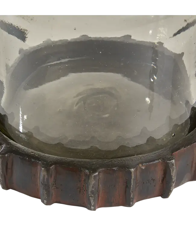 Jan Barboglio Hombre Decanter With Cuadro Stopper