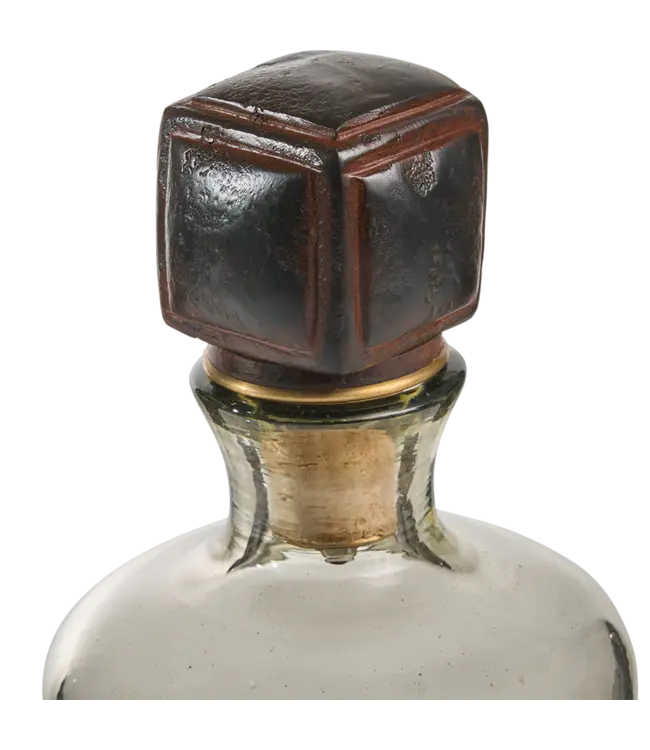 Jan Barboglio Hombre Decanter With Cuadro Stopper