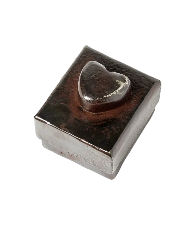 Jan Barboglio El Corazon Box - Natural Iron Finish