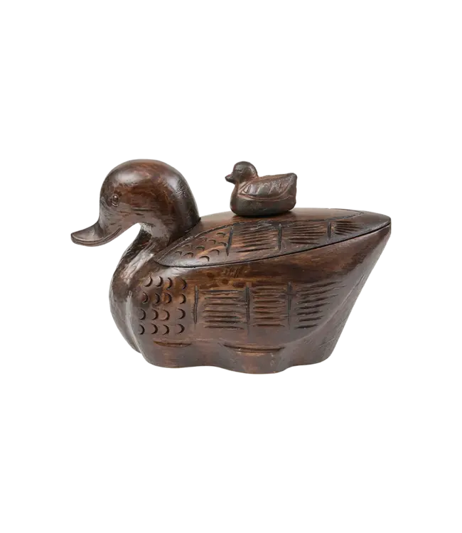 Jan Barboglio Pata Wooden Duck Box