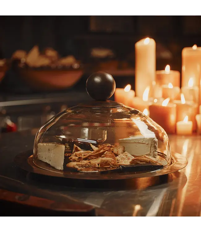 Jan Barboglio Quesera Cheese plate with Dome