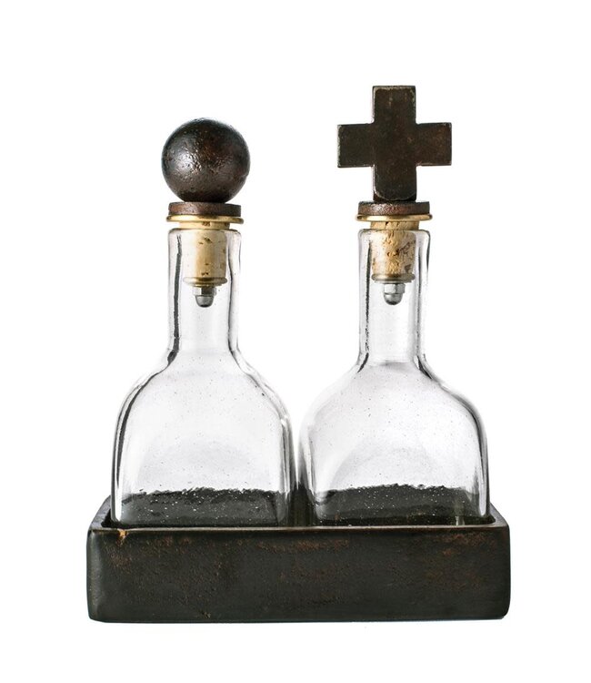 Jan Barboglio CompadreTwin Bottles with toppers