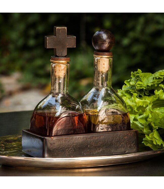 Jan Barboglio CompadreTwin Bottles with toppers