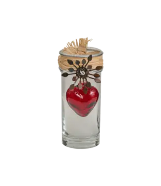 Jan Barboglio Adelita Sacred Heart Candle