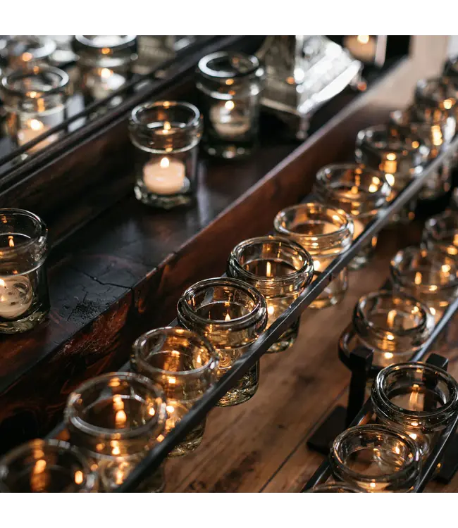 Jan Barboglio Twelve Step Firedance Candelabra