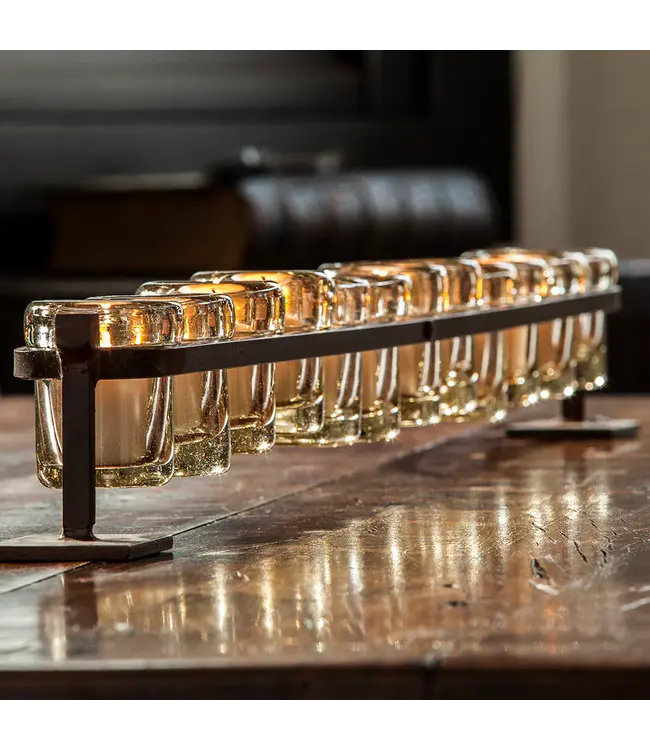 Jan Barboglio Twelve Step Firedance Candelabra