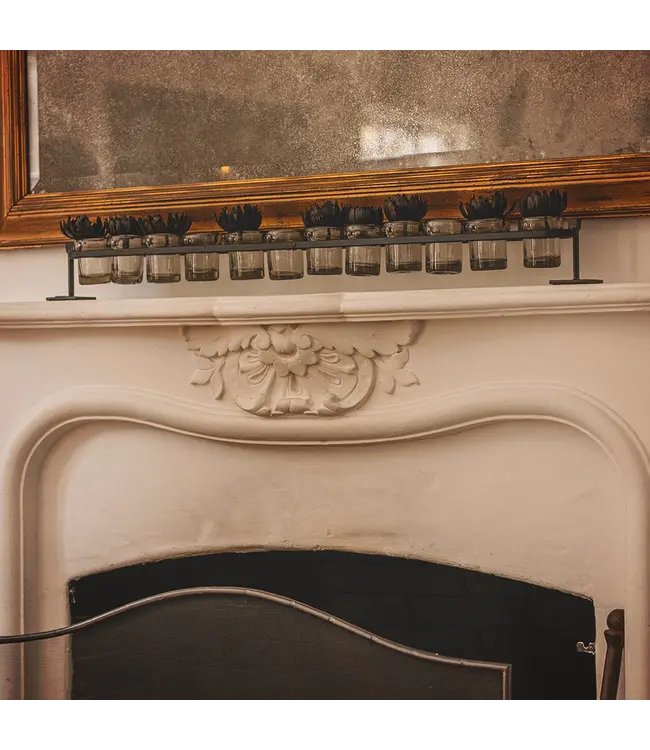 Jan Barboglio Twelve Step Firedance Candelabra