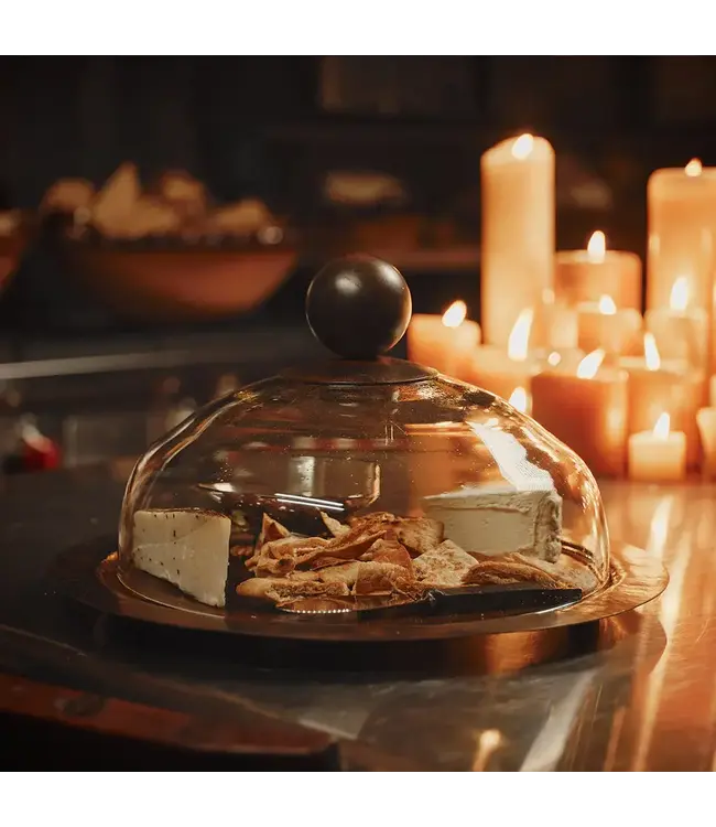 Jan Barboglio Quesera Cheese plate with Dome