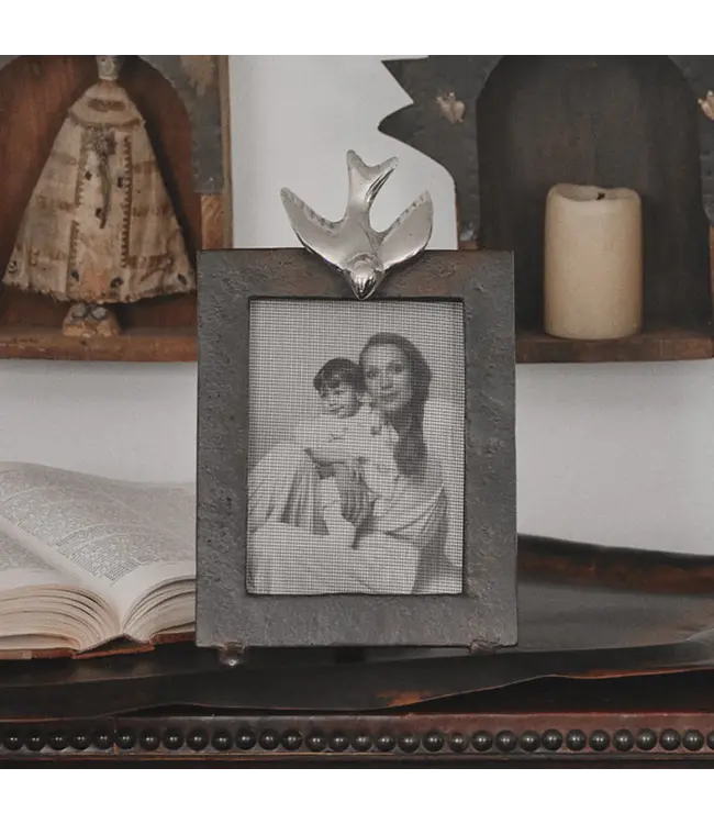 Jan Barboglio Golondrina Frame With Nickel Bird