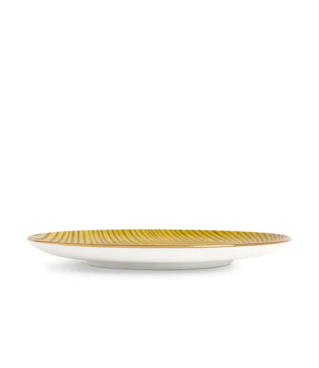 L'Objet Fortuny Delphi Yellow Dinner Plate