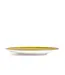 L'Objet Fortuny Delphi Yellow Dinner Plate