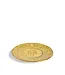 L'Objet Fortuny Orsini Yellow Dessert Plates (Set of 4)
