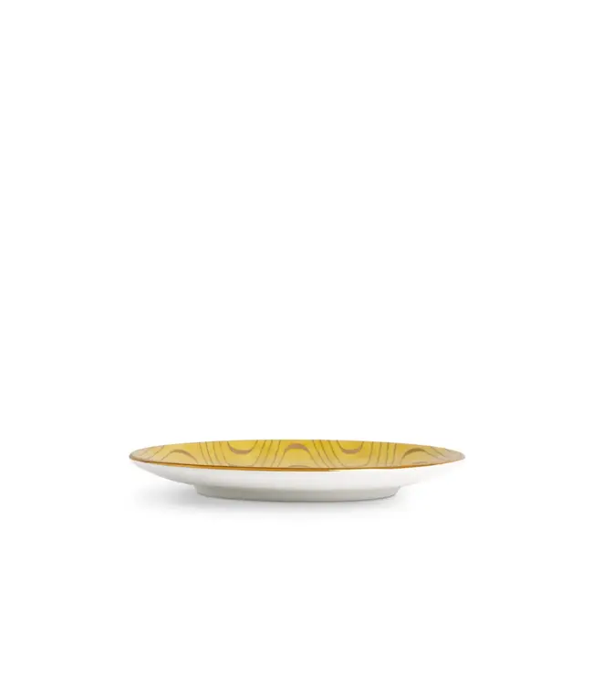 L'Objet Fortuny Apollo Yellow Canape Plates (Set of 4)