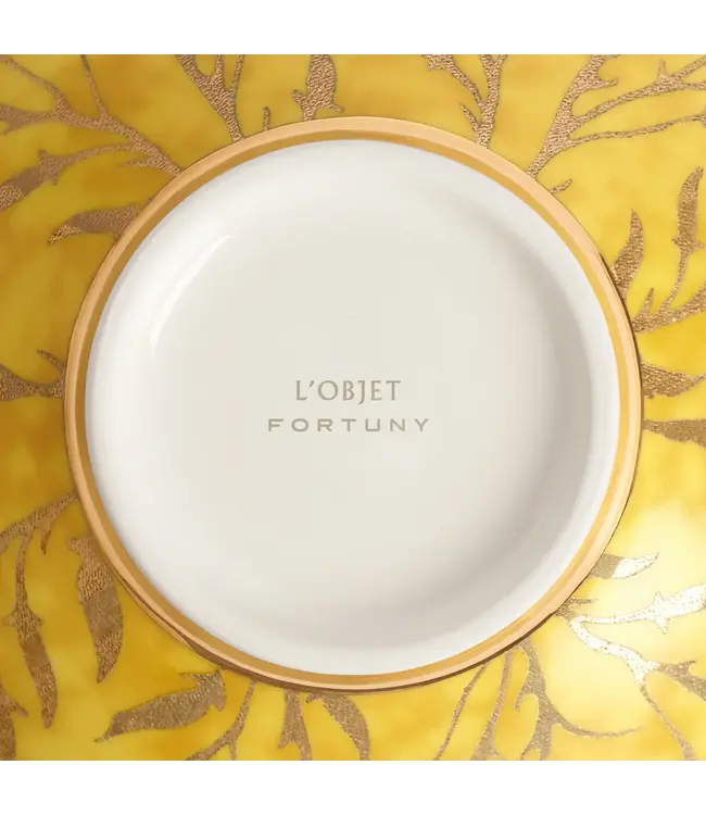 L'Objet Fortuny Orfeo Yellow Bowl