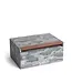L'Objet Fortuny Box - Camo Isole Faded Blue