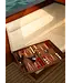 L'Objet Fortuny Backgammon Board - Laotze/Oxblood Spice