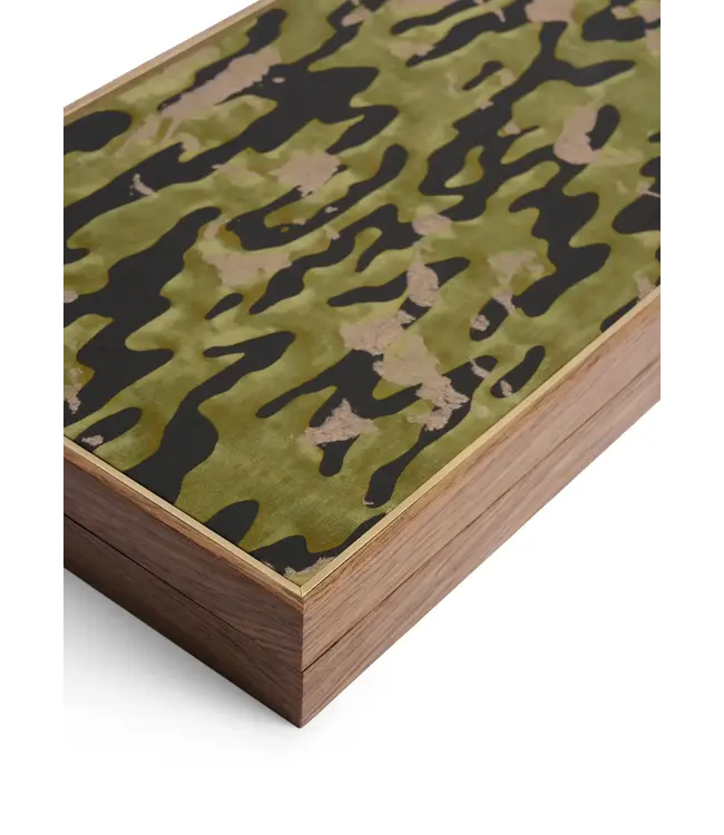 L'Objet Fortuny Backgammon - Camo Isole/Military Green