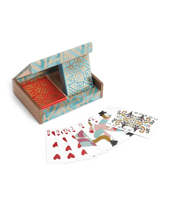 L'Objet Fortuny Playing Cards Set (2 Decks)