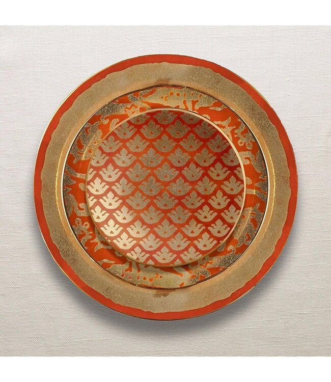 L'Objet Fortuny Assorted Canape Plates (Set of 4)