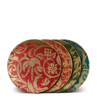 L'Objet Fortuny Assorted Dessert Plates (Set of 4)