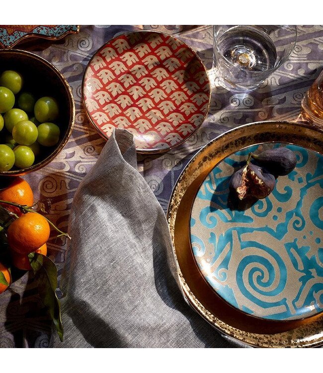 L'Objet Fortuny Assorted Dessert Plates (Set of 4)