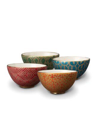 L'Objet Fortuny Assorted Cereal Bowls (Set of 4)