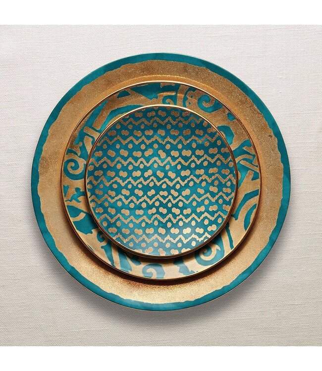 L'Objet Fortuny Tapa Canape Plates (Set of 4)