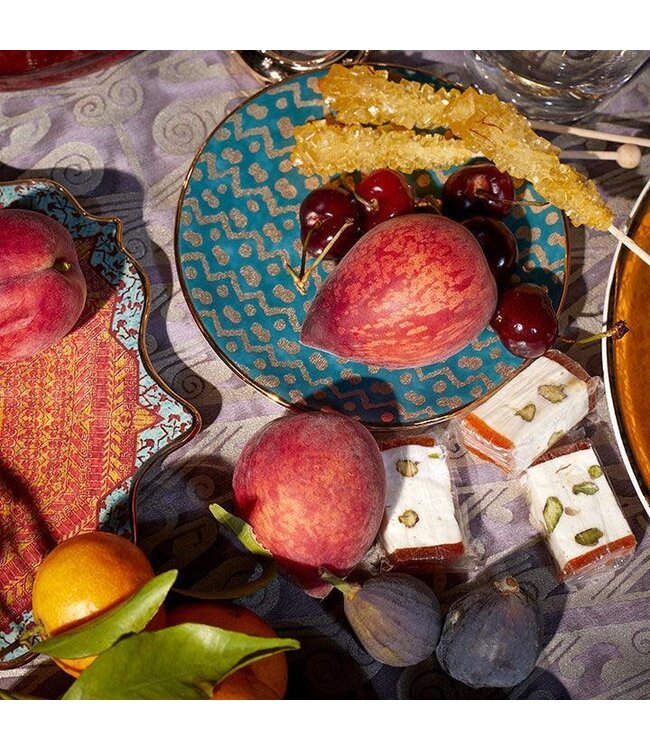 L'Objet Fortuny Tapa Canape Plates (Set of 4)