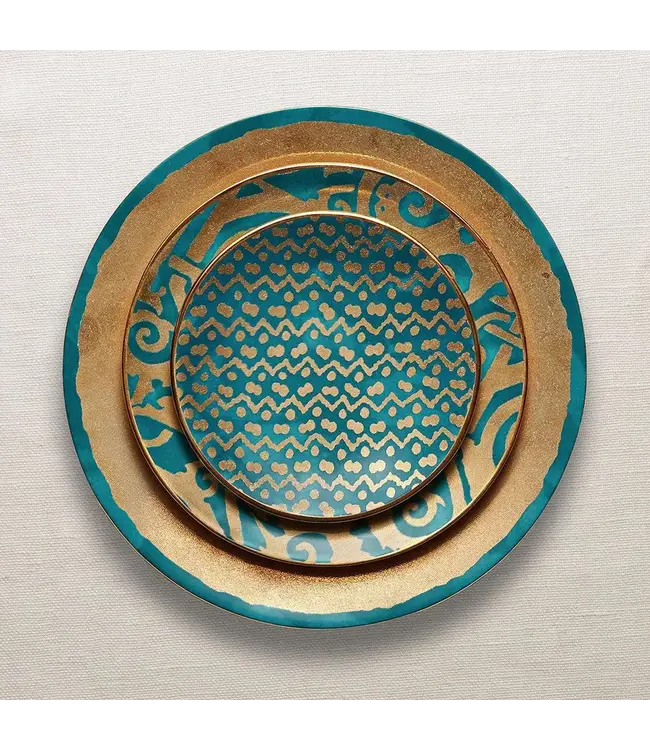 L'Objet Fortuny Maori Dessert Plates (Set of 4)