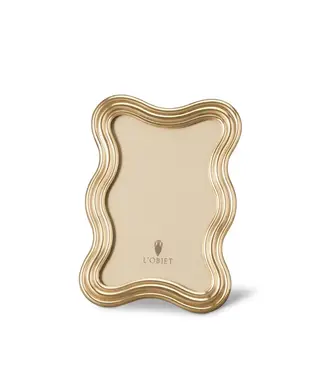 L'Objet Ripple Frame Gold 4x6
